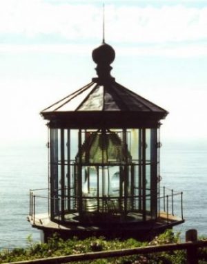 This Fresnel Lens from a lighthouse in Oregon shows the faceting and bending of glass that projects light for travelers on the water.