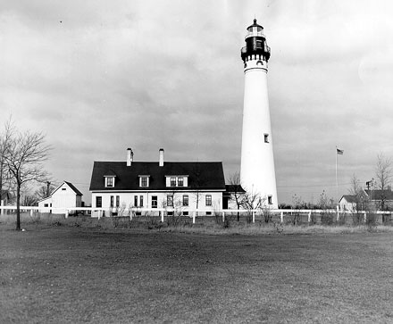 The Wind Point Lighthouse, north of Racine, remains active due to the combined efforts of the Village of Wind Point, the US Coast Guard, and a local nonprofit organization. 