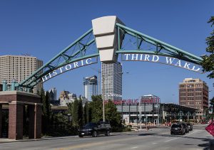 As part of its revitalization, the Third Ward was renamed the Historic Third Ward and this welcoming arch leading to the new Public Market was installed.