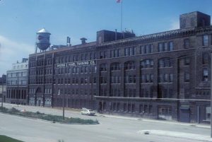 Photograph of the Pfister & Vogel Tanning Company on Water Street taken in 1978.