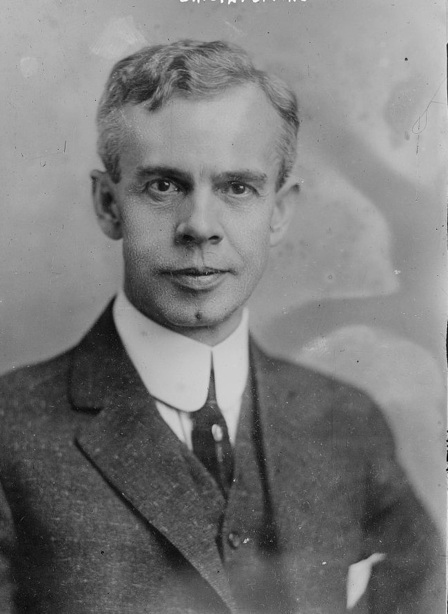 Portrait of Gerhard Bading, Milwaukee's victorious fusion candidate in 1912 and 1914. 