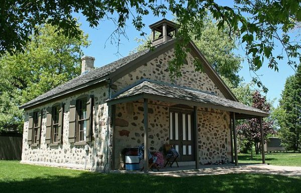 On June 14, 1885, the nation's first observation of Flag Day was held at Stony Hill School in Waubeka in the Town of Fredonia.